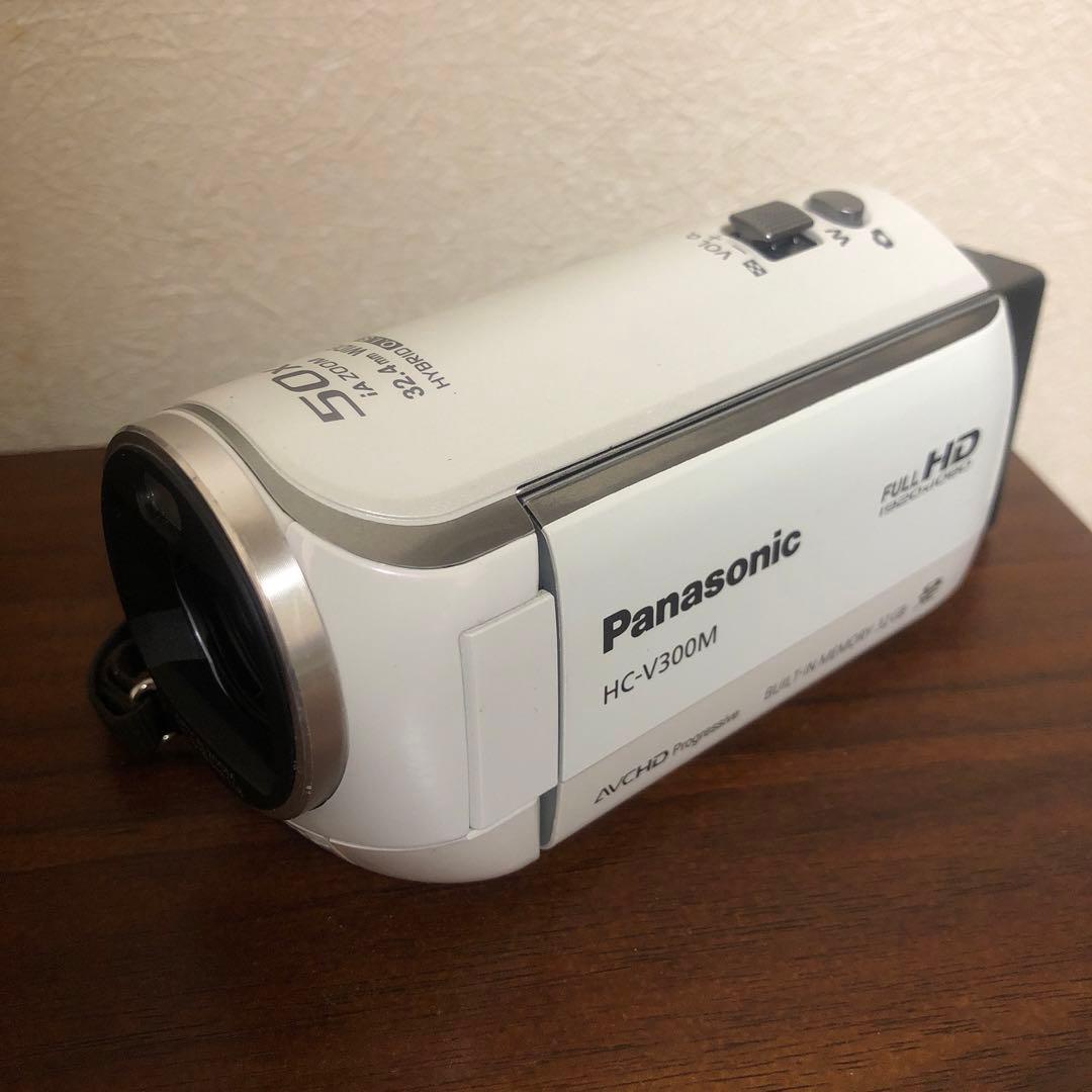 美品 Panasonic HC-V300M ビデオカメラ