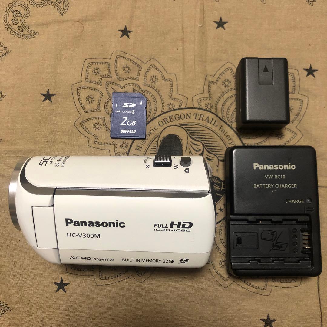 美品 Panasonic HC-V300M ビデオカメラ