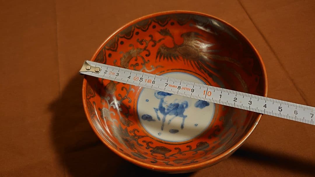 古九谷　赤絵　金彩　永楽　永楽善五郎　菓子鉢　１客