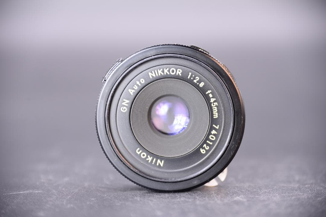 希少【光学美品】ニコン GN Auto Nikkor 45mm f2.8 Ai改