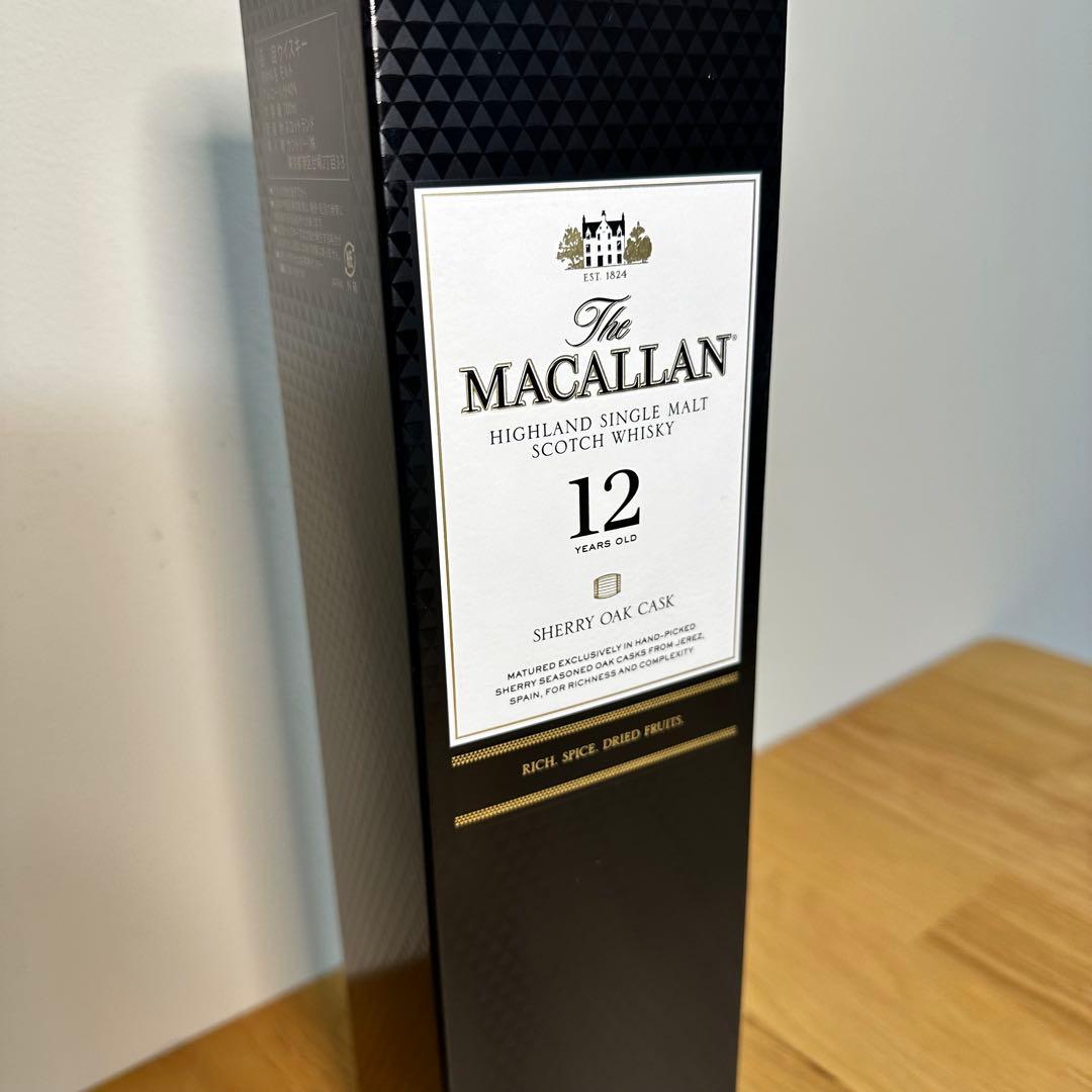 マッカラン 12年 シェリーオークカスク 700ml 40%