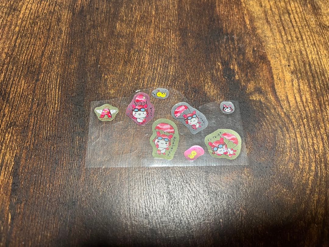 平成レトロ スノーこぱむだ 全4柄 ＆アーミーこうさぎ シール セット