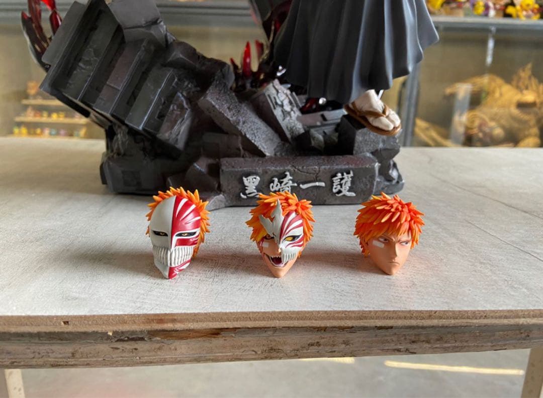 BLEACH 黒崎一護 ガレージキット ガレキ スタチュー⑤②