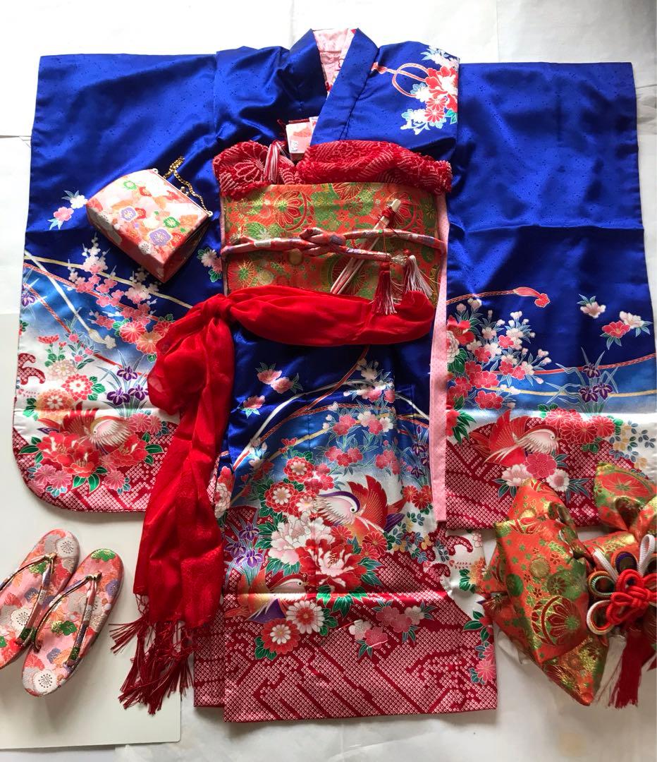 お値下げ♪　七五三 7歳　女の子着物セット　きもののさが美