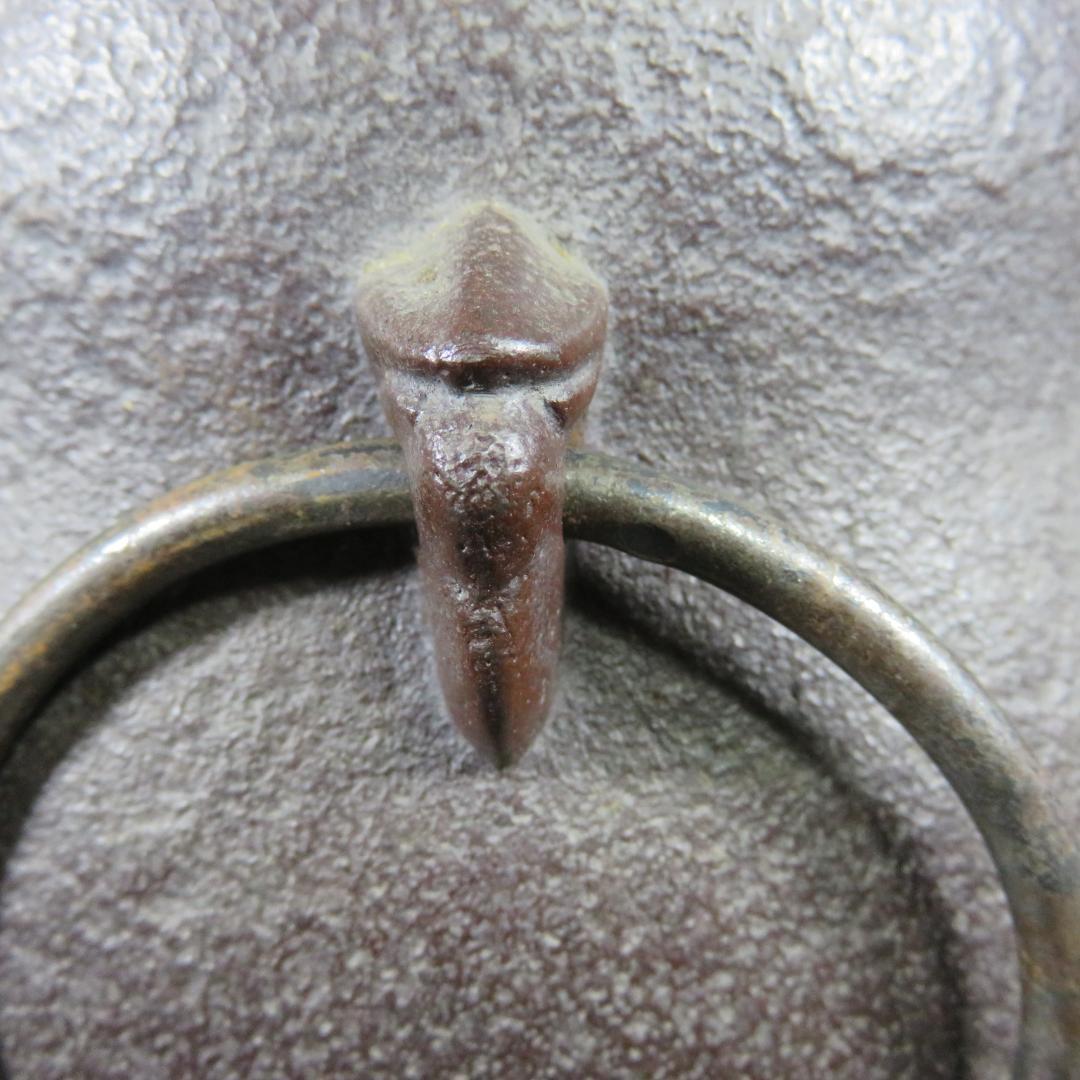 瓢釜 高橋敬典 木箱 共箱 在銘 茶釜 茶道具 茶器 茶の湯