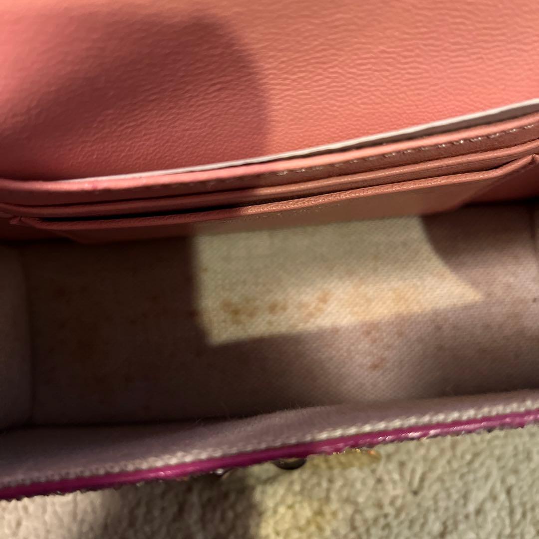 グリッターシルバー クラッチバッグ