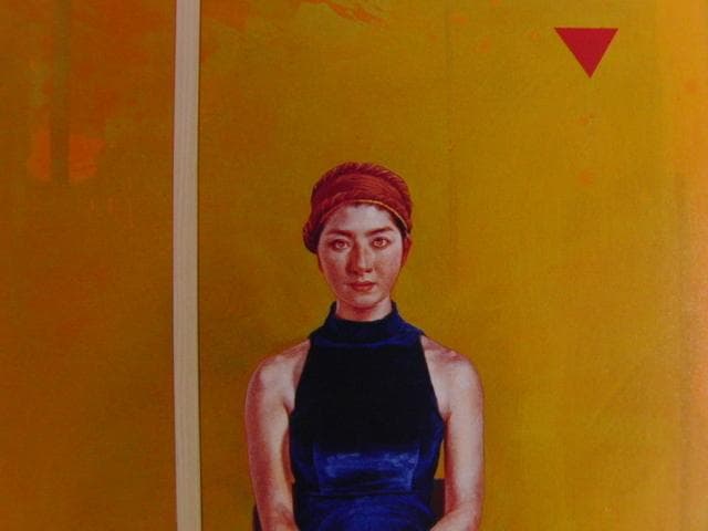 金子ひろし　「肖－遠い蝉」、希少画集より、状態良好、新品高級額装付