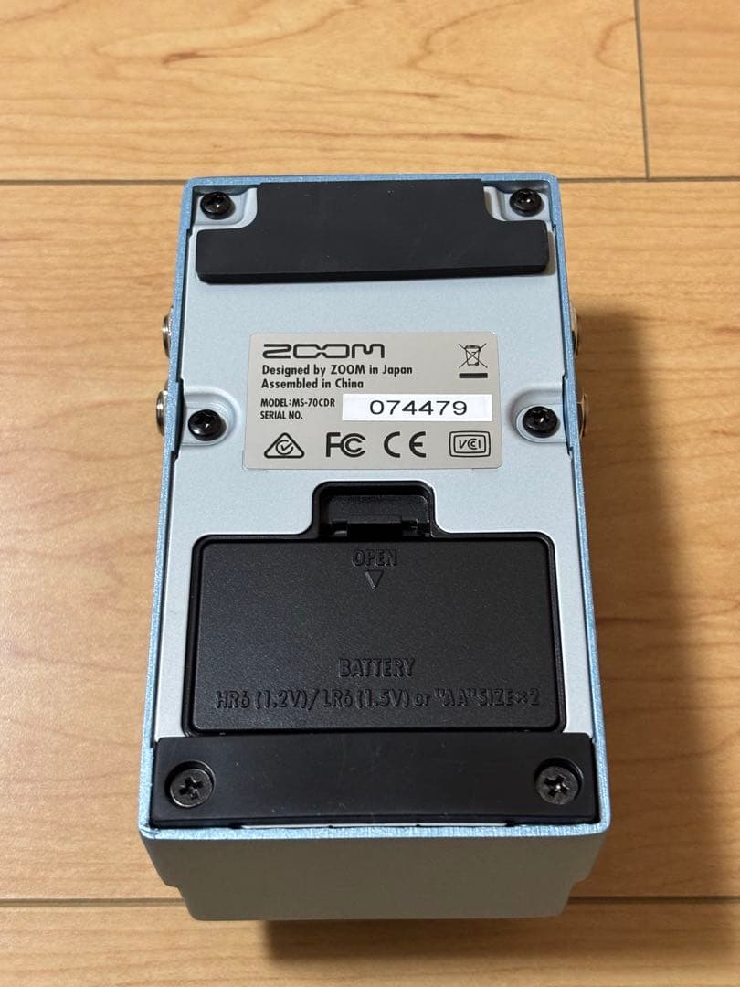 ZOOM MS-70cdr マルチストンプ 空間系