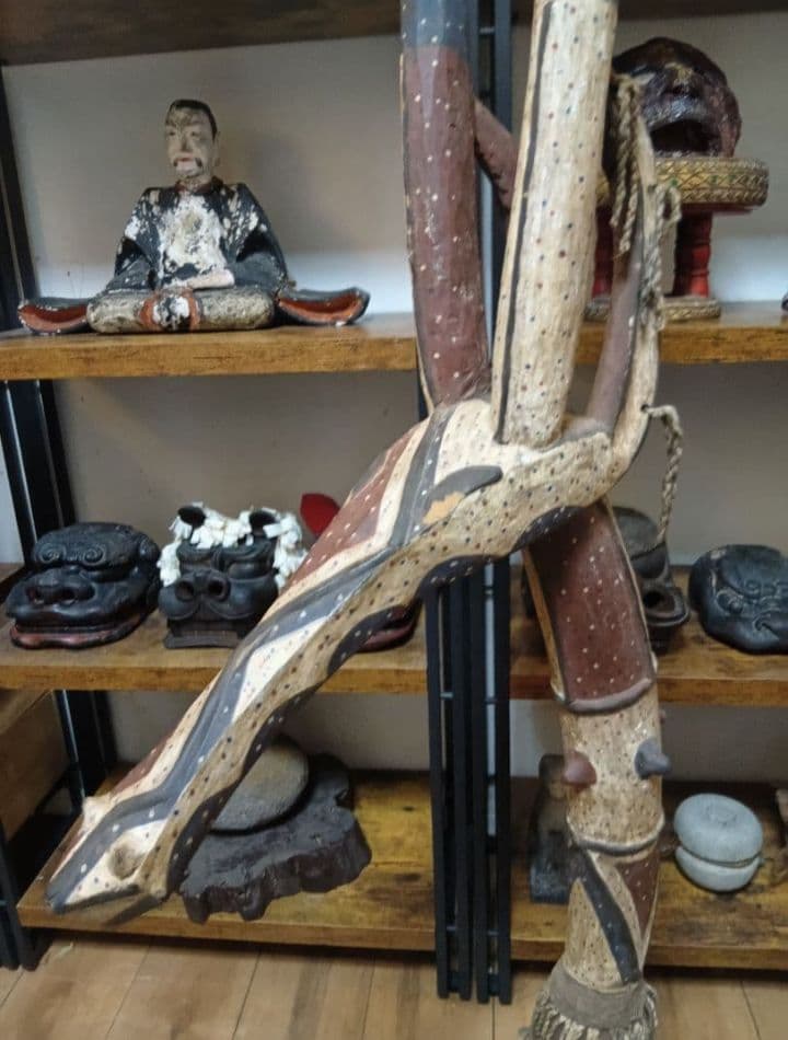 アフリカ 仮面 クルンバ族 プリミティブアート 儀式 祭礼