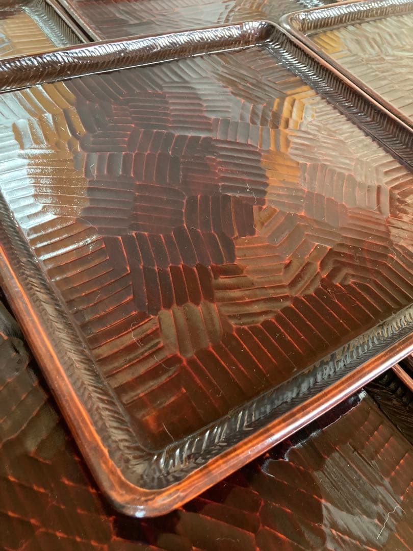 讃岐彫　讃岐盆 8枚まとめて