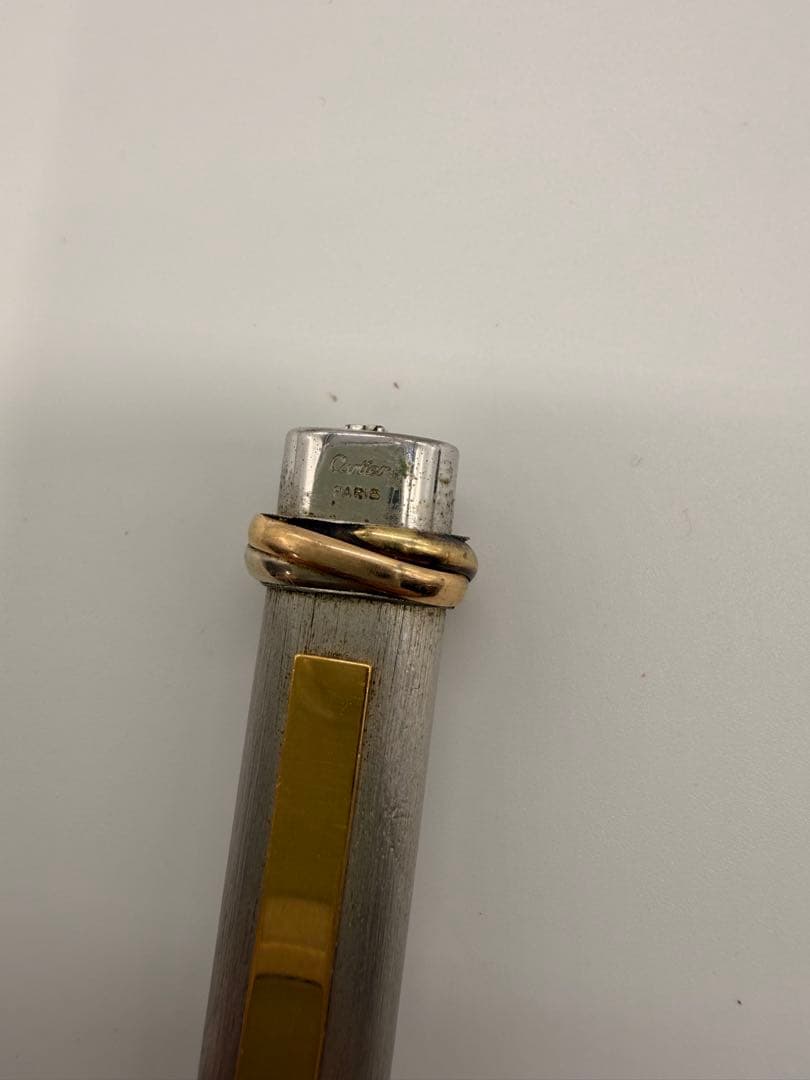 CARTIER カルティエ トリニティ ボールペン シルバー スリーカラー
