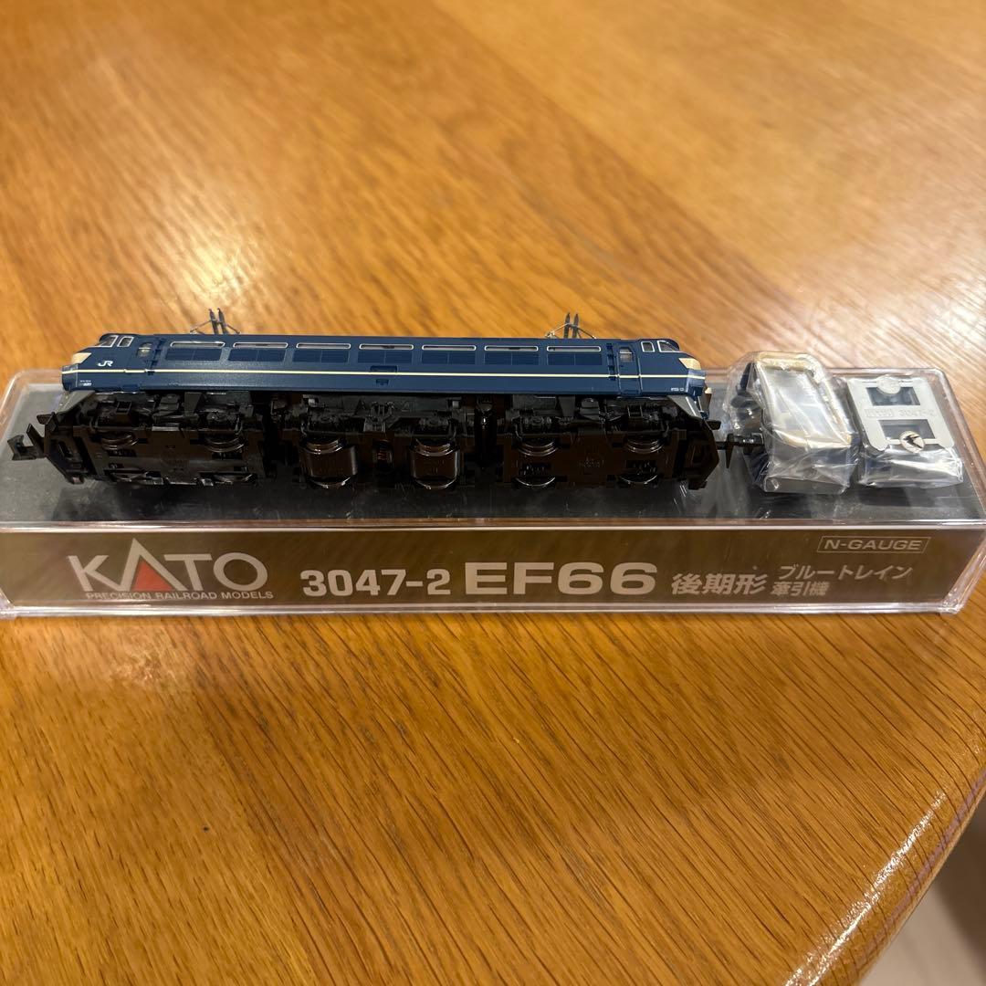 【新同】KATO 3090-2 EF66後期形ブルートレイン牽引機③付属品未使用