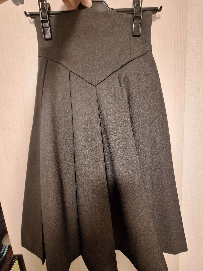 【完売品】アトリエBOZ　プレクスプリーツミニスカート