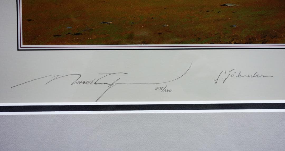 Me262 帰還する第４４戦闘団　ガーランド中将　自筆サイン入り405/1000