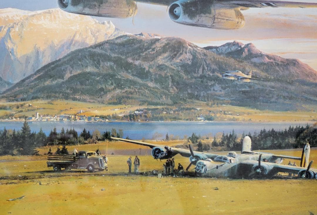 Me262 帰還する第４４戦闘団　ガーランド中将　自筆サイン入り405/1000