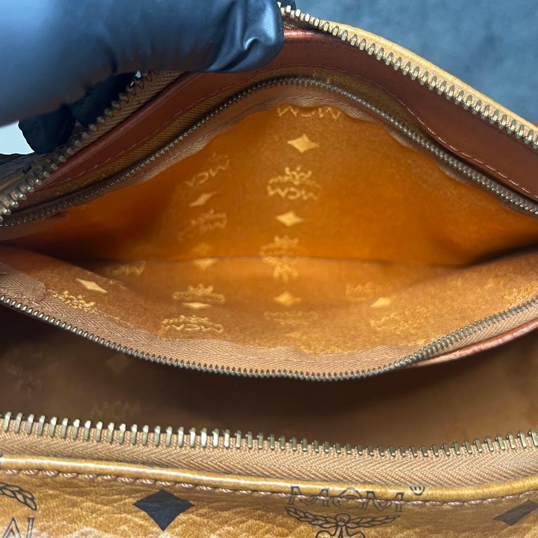 MCM ハンドバッグ ミニボストン ヴィセトス ブラウン 長財布セット