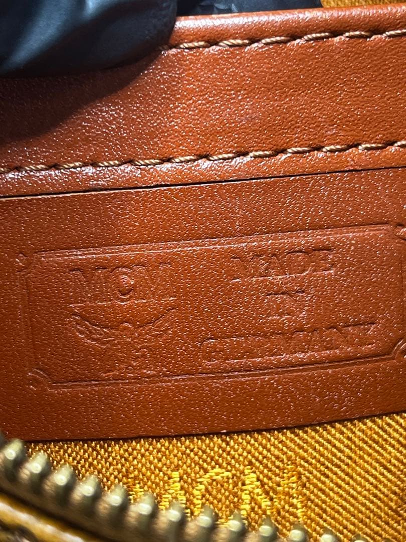 MCM ハンドバッグ ミニボストン ヴィセトス ブラウン 長財布セット