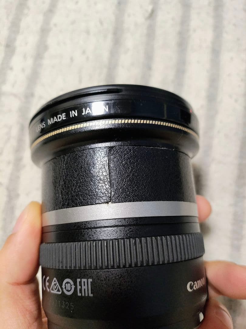 Canon EF-S 10-22mm f/3.5-4.5 ズームリング修復