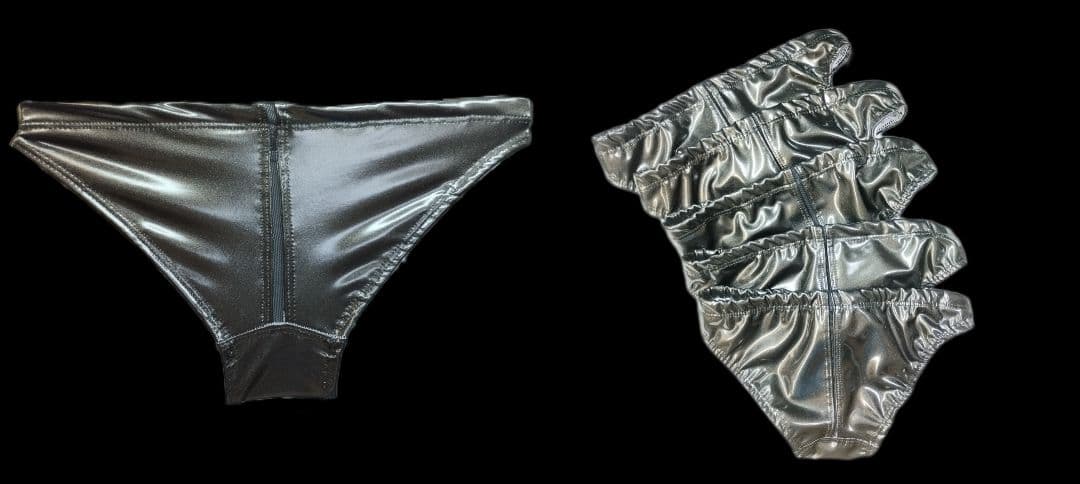 ポロパン　オールブラック　ハイレグタイプ