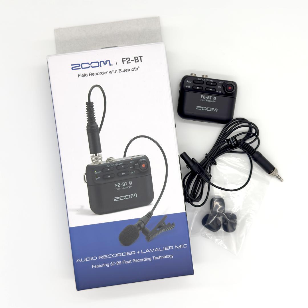 ZOOM F2-BT 32bitフロート録音対応 ラベリアマイク付属【04】