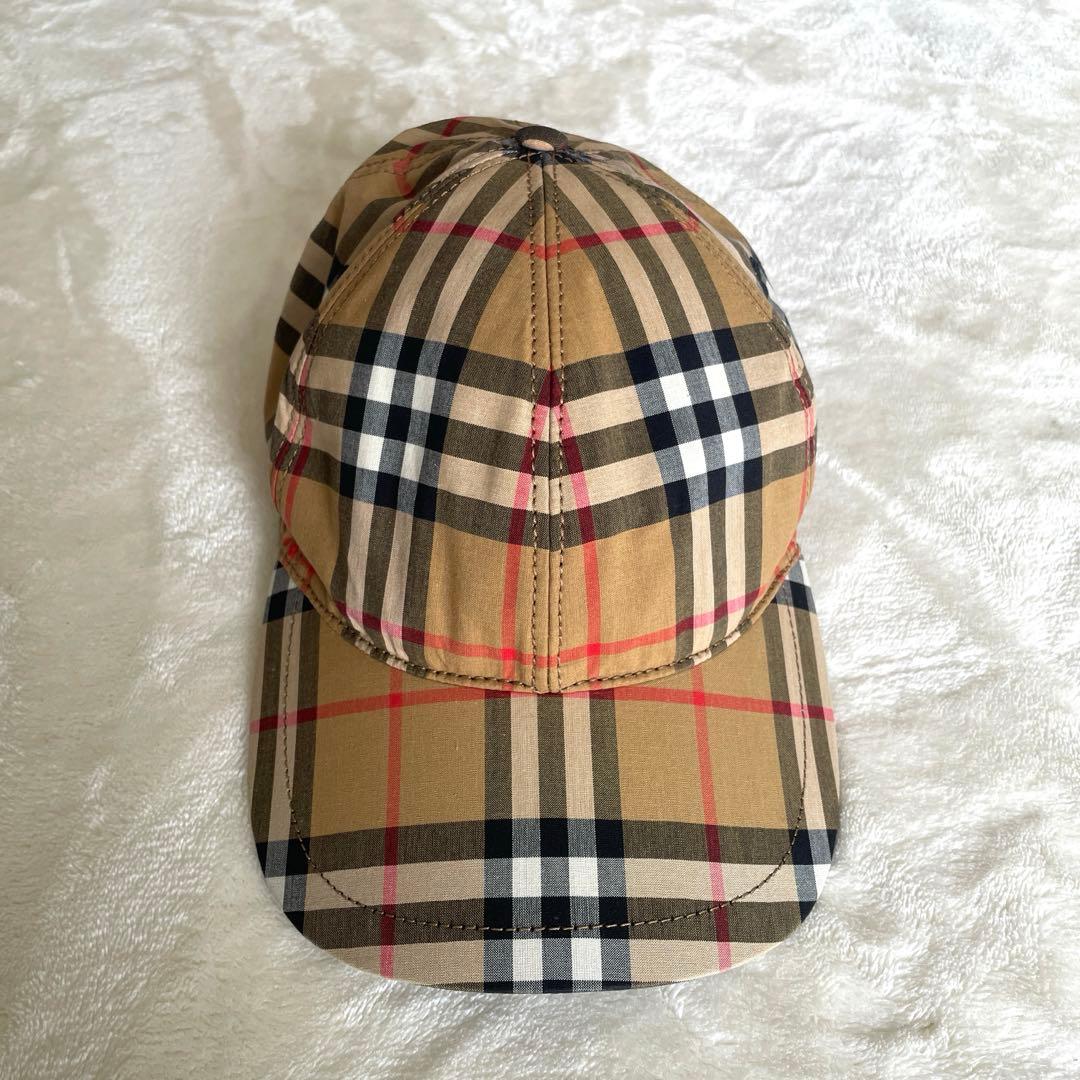 Burberry キャップ　帽子　キッズ　ベビー　美品　バーバリー