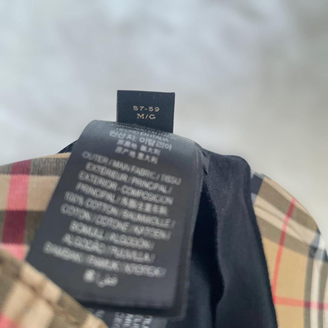 Burberry キャップ　帽子　キッズ　ベビー　美品　バーバリー