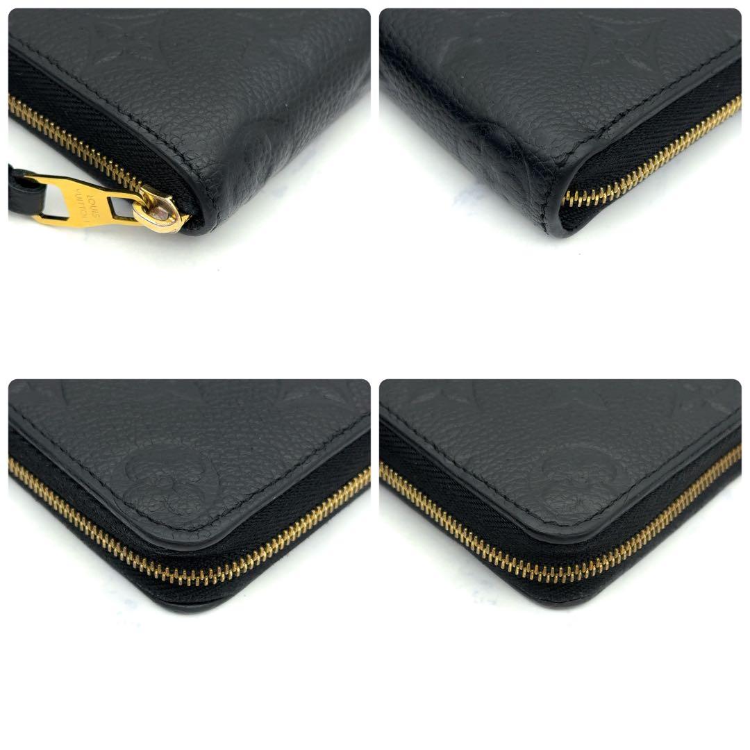 【最高級美品】ルイヴィトン アンプラント ジッピーパース モノグラム 黒