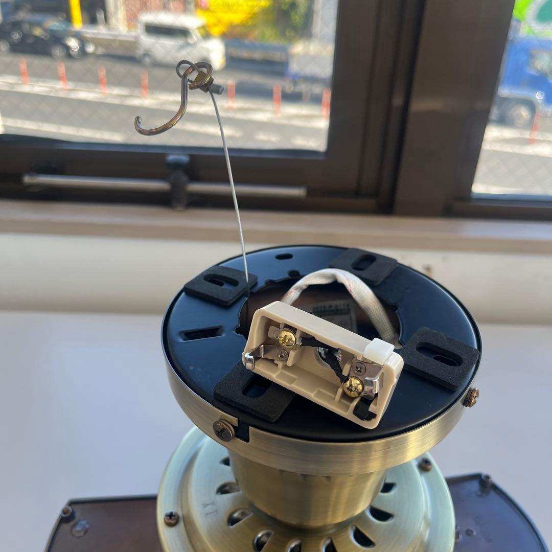 シーリングファン フィラメントLED 6灯 ゴールド JE-CF048 GD