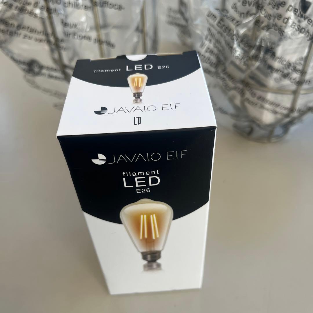 シーリングファン フィラメントLED 6灯 ゴールド JE-CF048 GD