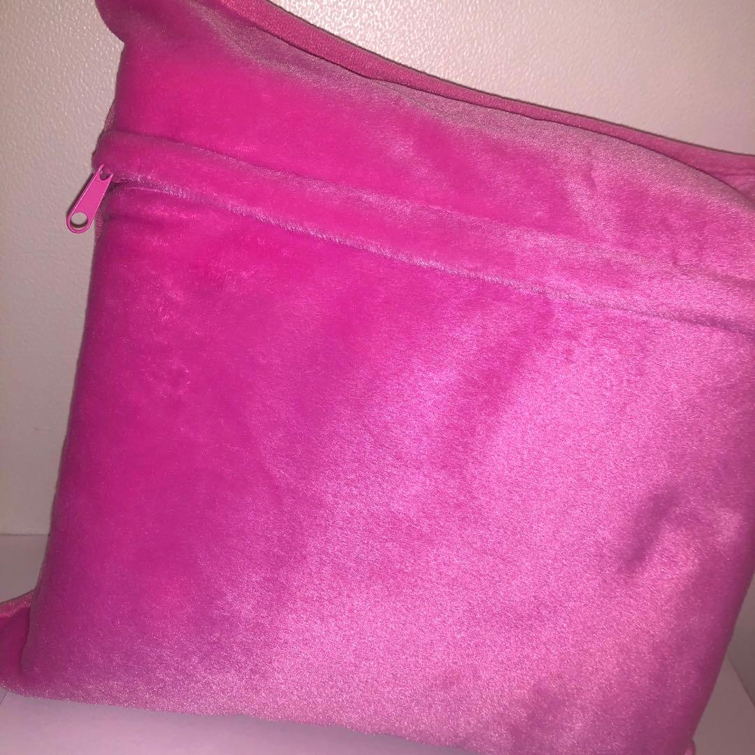 未使用 マイメロディ ハーフケット ひざ掛け クッションになるカバー付 マイメロ