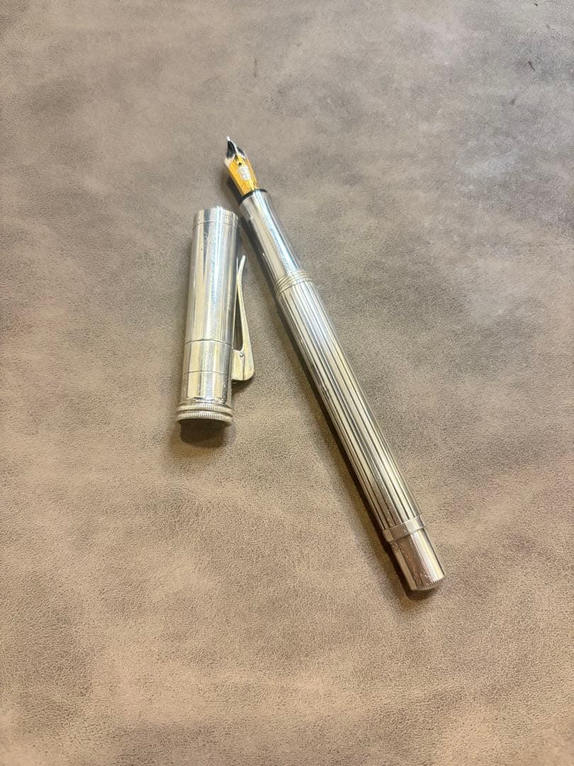 ファーバーカステル　スターリングシルバー万年筆　EF
