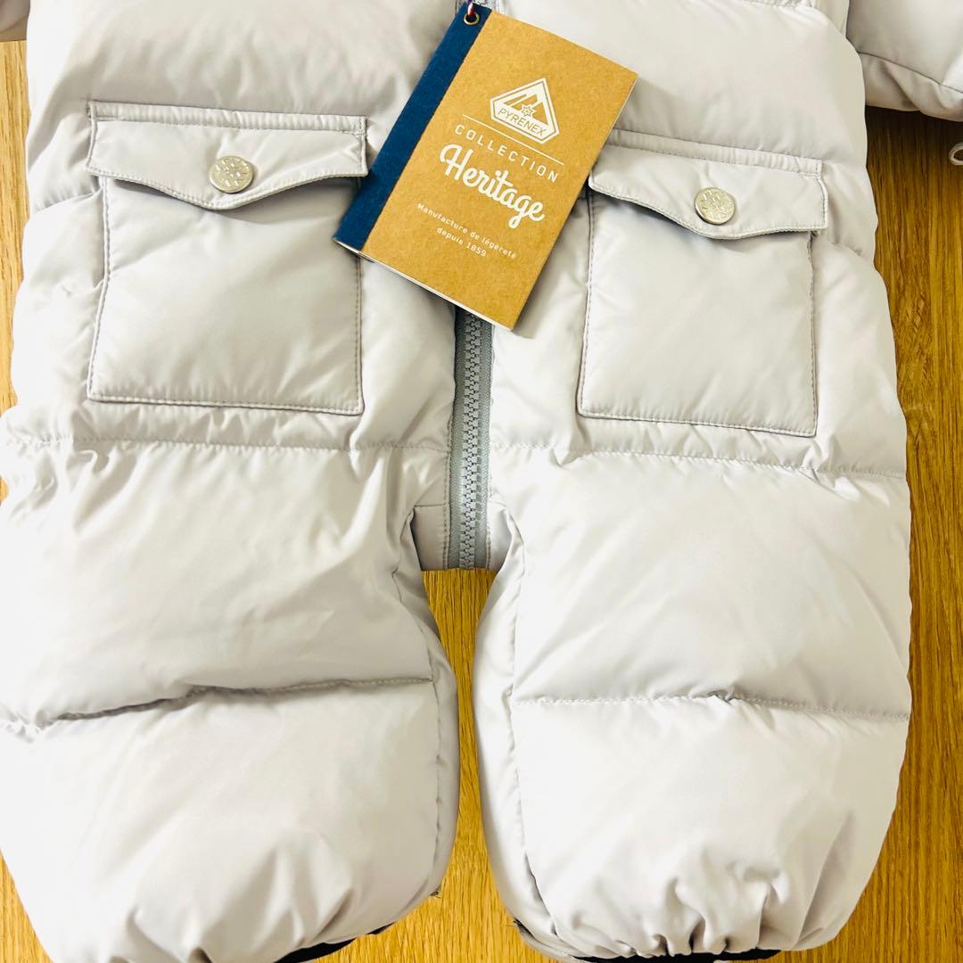 未使用　PYRENEX ピレネックス　ベビー　ダウンジャケット　つなぎ　スーツ