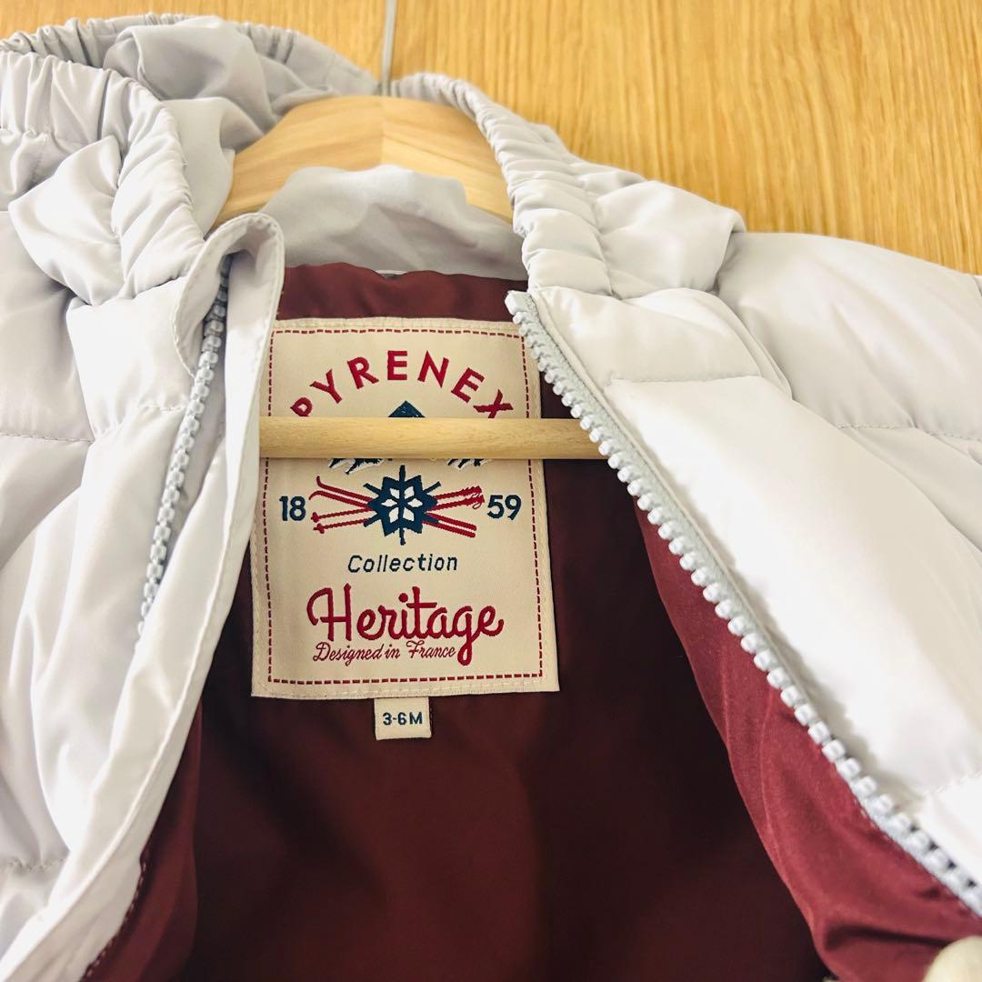 未使用　PYRENEX ピレネックス　ベビー　ダウンジャケット　つなぎ　スーツ