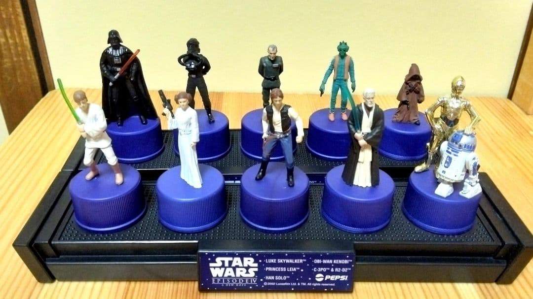 スターウォーズ PEPSI ボトルキャップ コレクション フィギュア おまけ