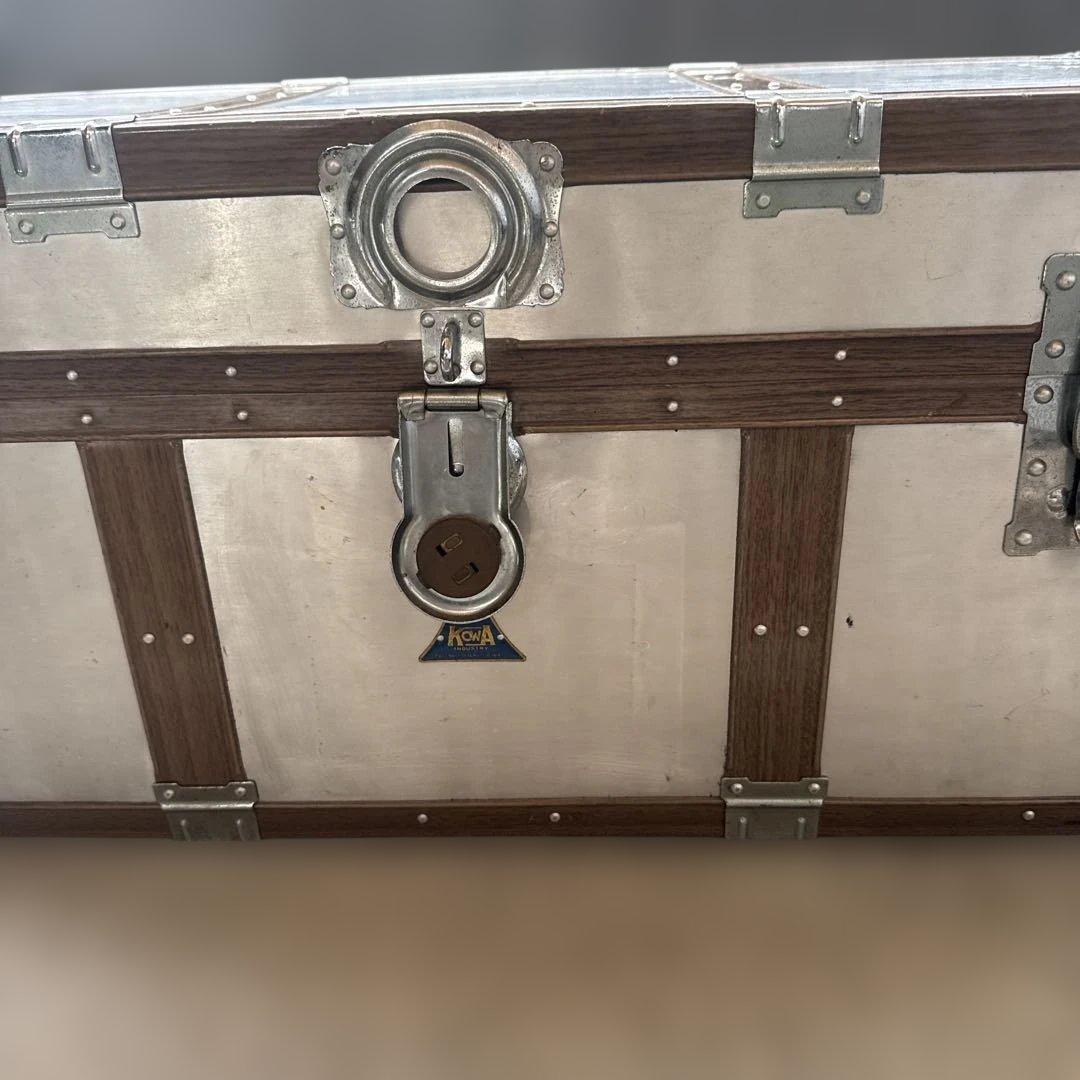 KOWA ビンテージ トランク アルミ 船舶 ケース ボックス アンティーク