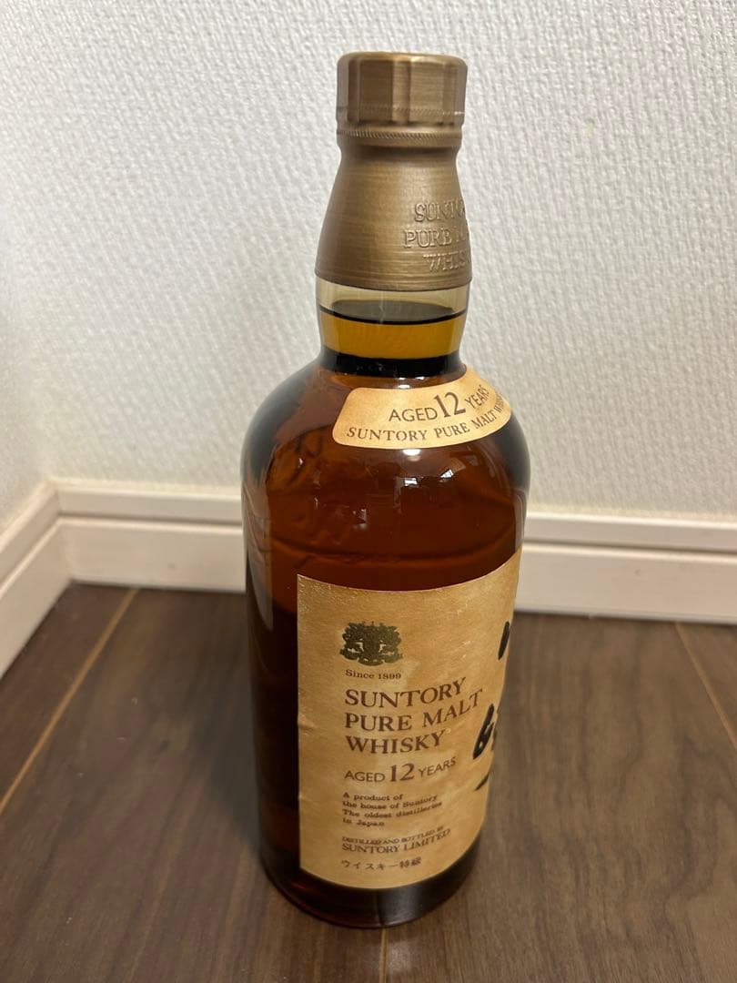 サントリー 山崎 12年 ピュアモルト向獅子マーク特級 760ml 43％