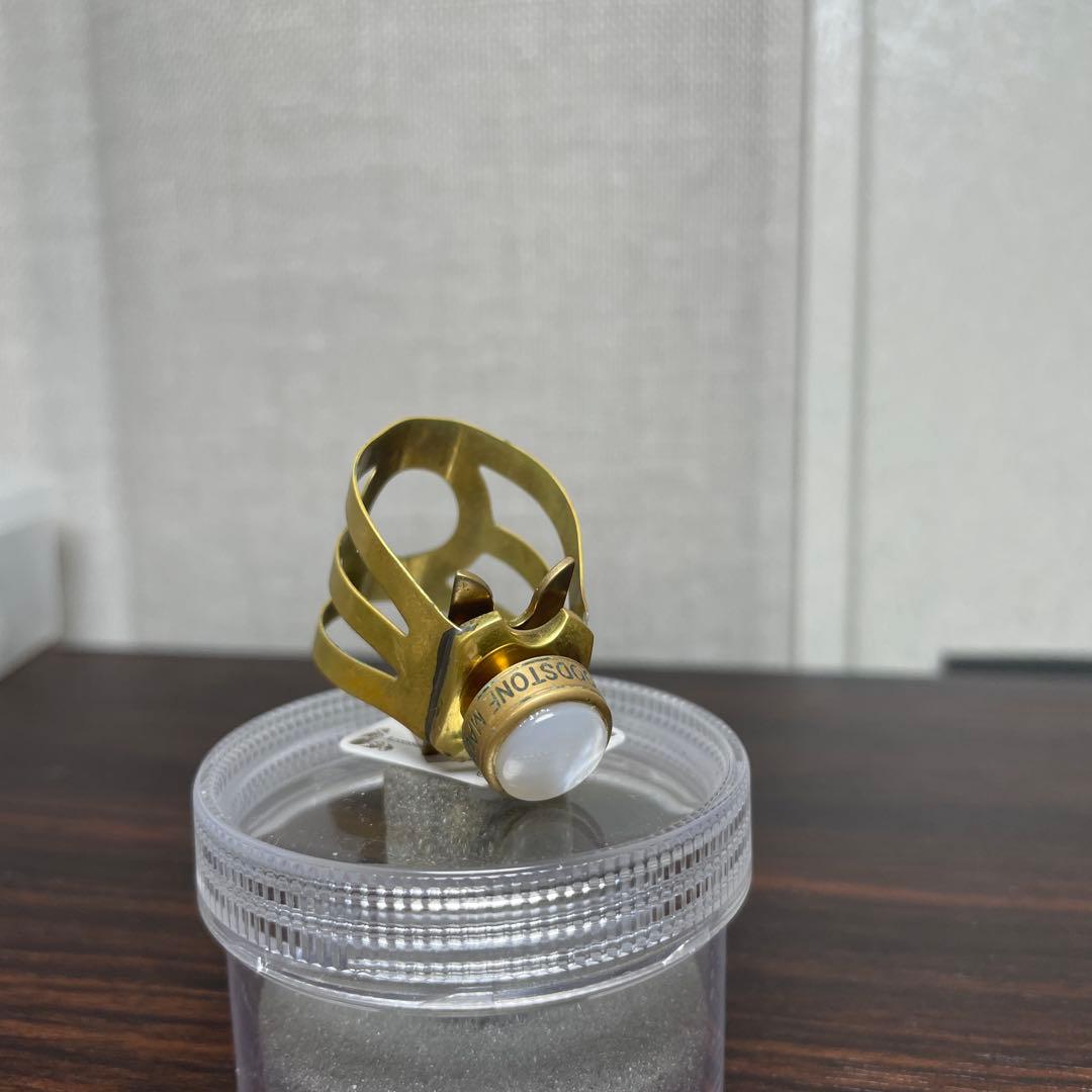 Wood Stone CLASSICリガチャー テナーサックス　リンクメタル用