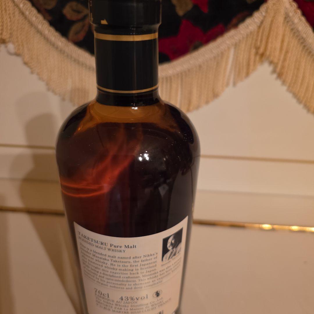 <新品> 入手困難 NIKKA 竹鶴 PURE MALT 最安値 8500円 !