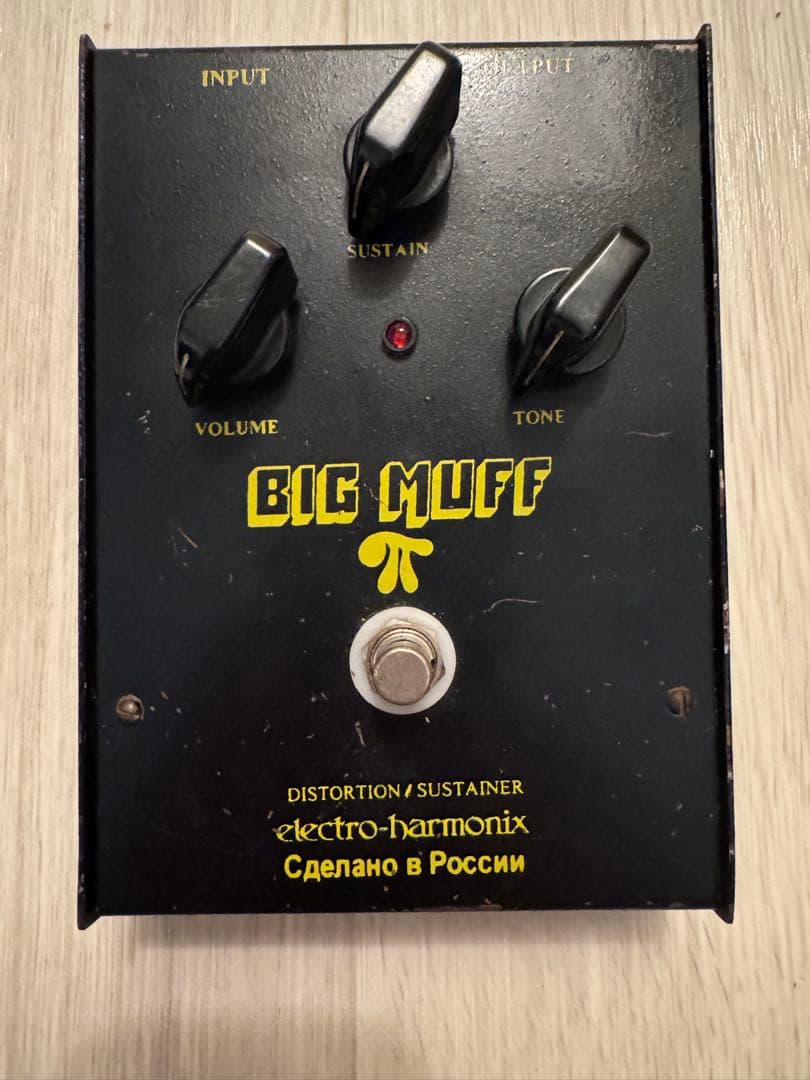 ギター electro-harmonix BIG MUFF army black