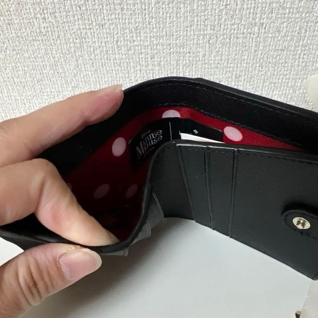 【新品】Kate Spade ミニーマウス 二つ折り財布 【未使用】