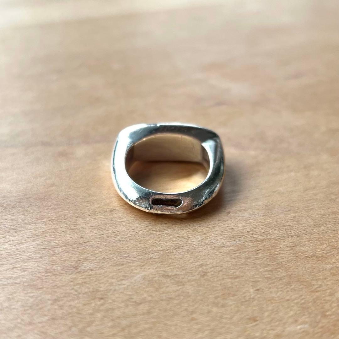 HERMES エトリエ リング シルバー 9号 エルメス ヴィンテージ