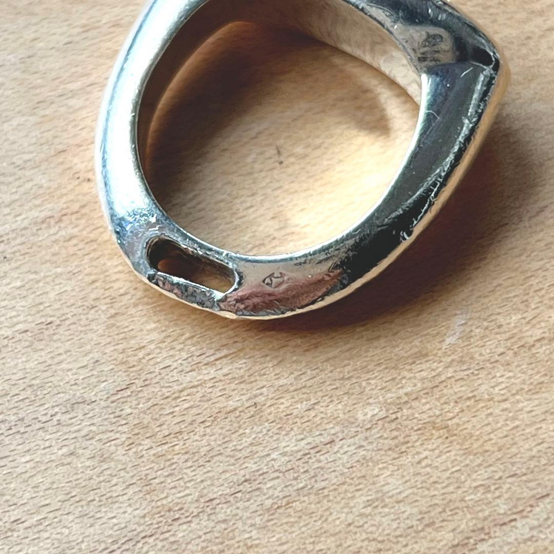 HERMES エトリエ リング シルバー 9号 エルメス ヴィンテージ