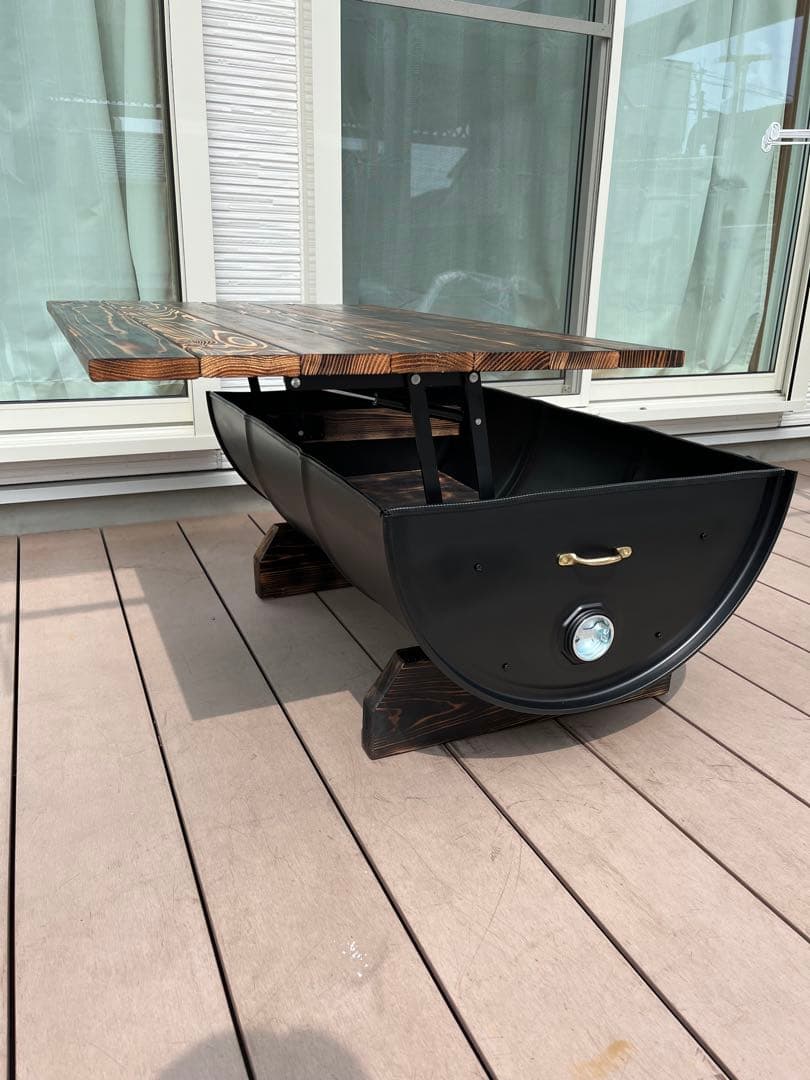 K5　ドラム缶テーブル
