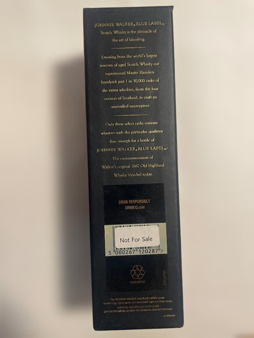 ジョニーウォーカー　ブルーラベル　200ml