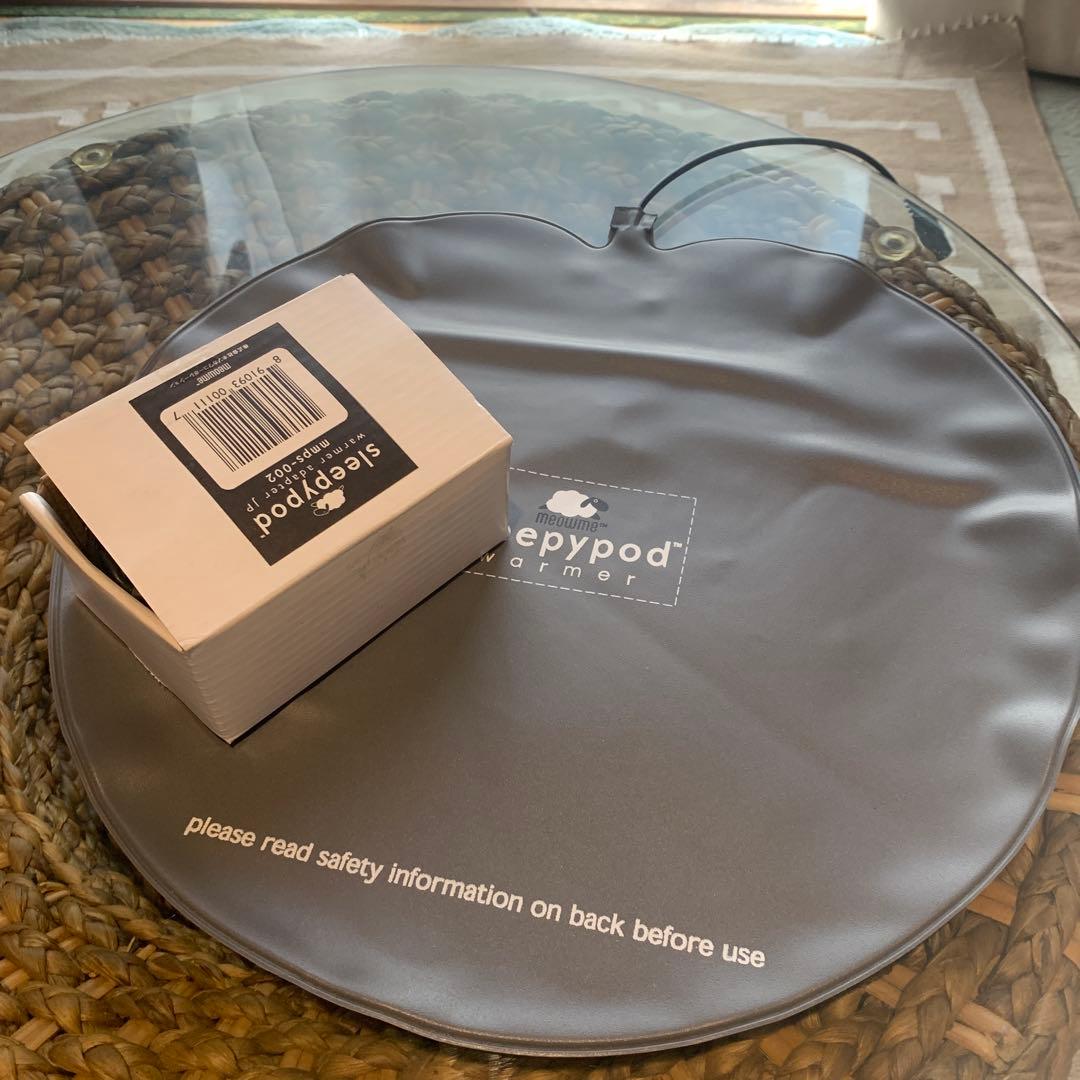 sleepypod 赤色 キャリーバッグ ・ウォーマー 付き　犬•猫用