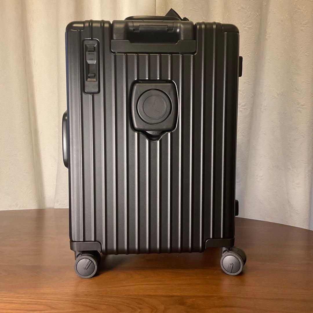 リベティ多機能キャリーケース マットブラックSサイズ