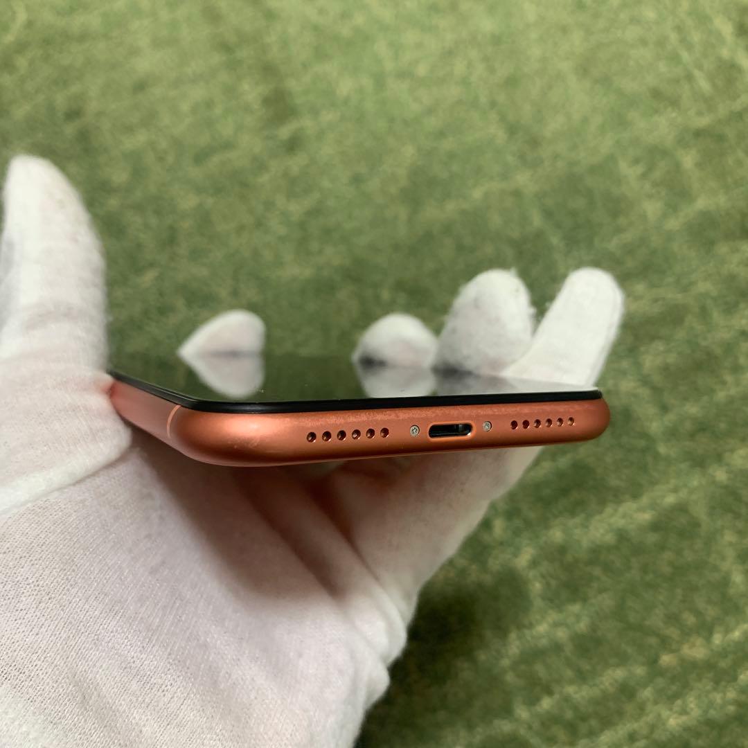 【ほぼ新品同様★電池新品】iPhone XR 256GB コーラルSIMフリー