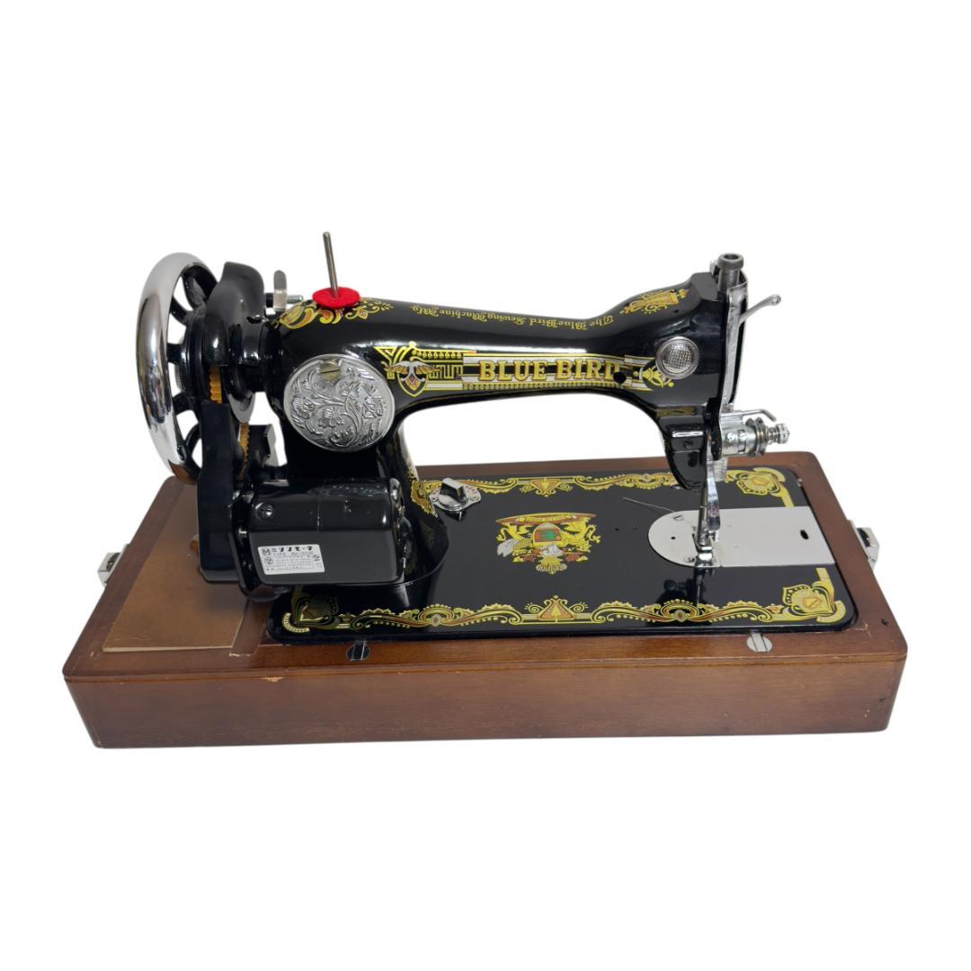 アックスヤマザキ　BLUE BIRD　アンティークミシン　3M-903E