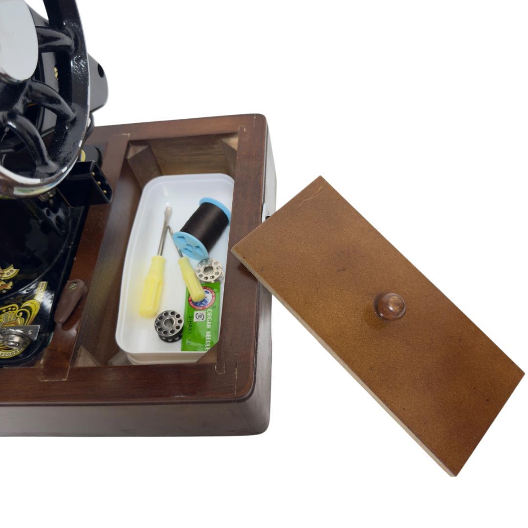 アックスヤマザキ　BLUE BIRD　アンティークミシン　3M-903E