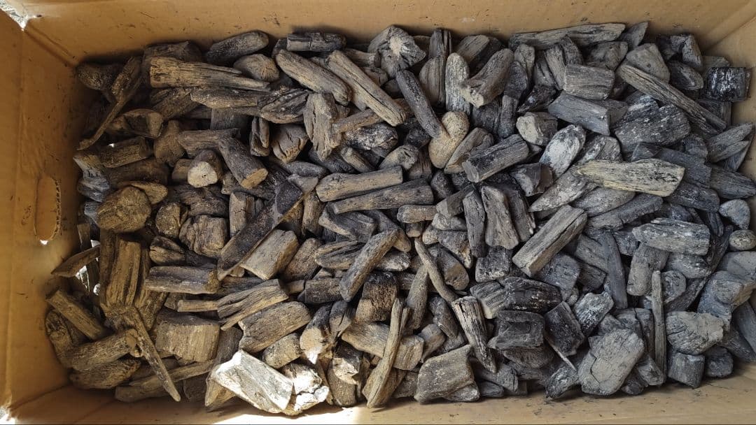 紀州備長炭　小炭　15kg 箱入り 高品質